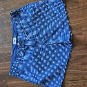 Old Navy Blue and White Bermudas Relaxed Fit